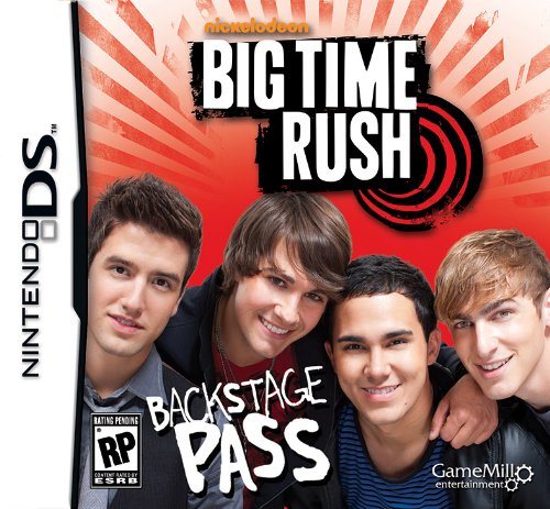 BIG TIME RUSH BACKSTAGE PASS