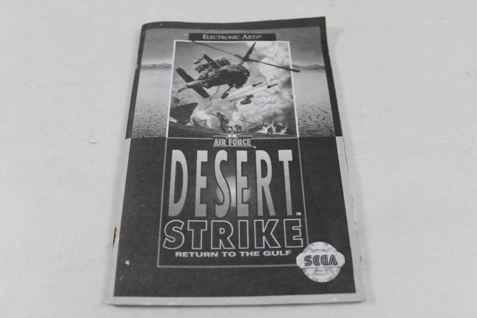 Manual - Desert Strike Return To The Gulf - Genesis Black / White