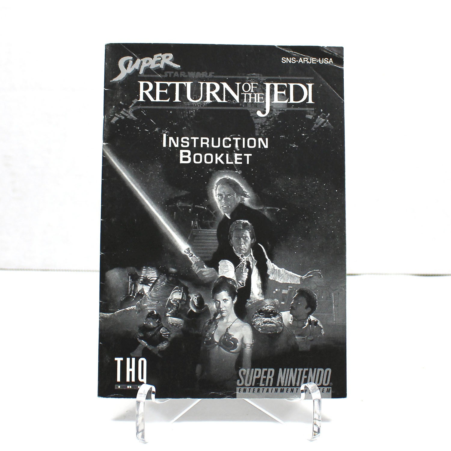 Manual - Star Wars Return of the Jedi (Black/White) - Super Nintendo